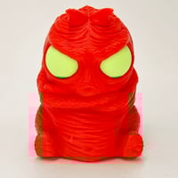 Image 1 of 3d printed gus- red with green glow eyes