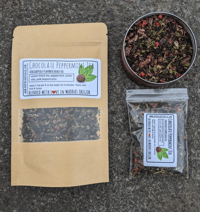 Image 3 of Chocolate Peppermint Black Tea | loose leaf tea | black tea blend contains caffeine