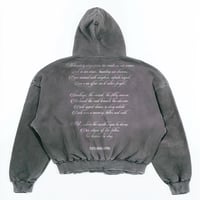 Image 2 of MELANCHOLY POET  HOODIE
