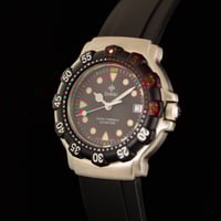 Image 4 of 1990s Zodiac Swiss Formula 36mm Black NOS