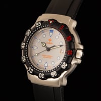 Image 4 of 1990s Zodiac Swiss Formula 36mm Grey NOS