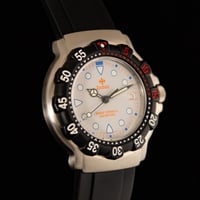 Image 3 of 1990s Zodiac Swiss Formula 36mm Grey NOS