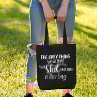 Image 4 of Holding My Shit Together Tote Bag