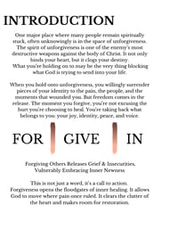 Image 2 of FORgiveIN: A 3-Day Fast Journal PDF 