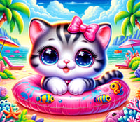 Image 1 of Beach kitty kitty