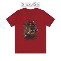 Image 3 of 'Red Inside - Overrun Hospital' Jersey Tee