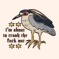 Image 1 of (preorder) crash out heron 