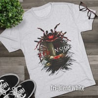 Image 11 of 'Red Inside - Overrun Hospital' Tri-Blend Tee