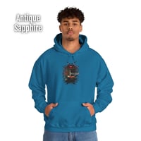 Image 3 of 'Red Inside - Overrun Hospital' Hoodie 