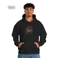 Image 4 of 'Red Inside - Overrun Hospital' Hoodie 
