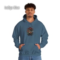 Image 7 of 'Red Inside - Overrun Hospital' Hoodie 