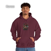 Image 8 of 'Red Inside - Overrun Hospital' Hoodie 