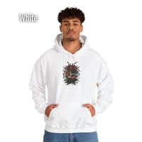 Image 10 of 'Red Inside - Overrun Hospital' Hoodie 