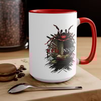 Image 1 of 'Red Inside - Overrun Hospital' Mug 15oz