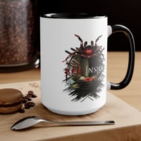 Image 2 of 'Red Inside - Overrun Hospital' Mug 15oz