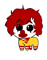 Image 4 of goofy fast food stickers 