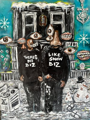 NOSE-BIZ ORIGINAL PAINTING 36x45"