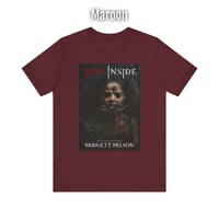 Image 1 of Red Inside Cover Jersey Tee