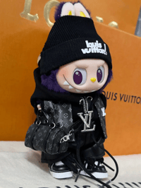 Image 1 of LABUBU Clothes LV Black Adventurous
