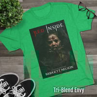 Image 2 of Red Inside Cover Tri-Blend Tee