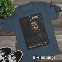 Image 3 of Red Inside Cover Tri-Blend Tee