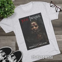 Image 7 of Red Inside Cover Tri-Blend Tee