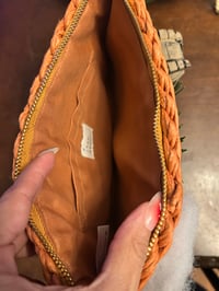 Image 5 of Tiki of the Sacred Flame – Tiki Purse with light up Volcano, Tiki Totem & Tropical Floral Accents