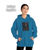 Image 3 of Red Inside Cover Hoodie