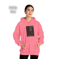 Image 9 of Red Inside Cover Hoodie