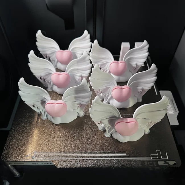 Image of Winged Heart Photo Card Standee