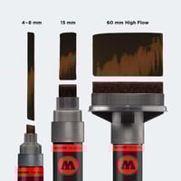 Image 3 of Molotow Speedflow Ink - Copper Black (250ml)