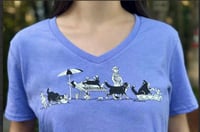 Women's Summer Fun V-Neck Tee