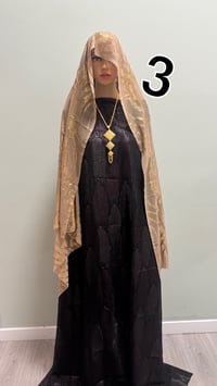 Image 2 of Black & beige/gold  gorgoro blac