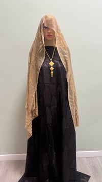 Image 1 of Black & beige/gold  gorgoro blac