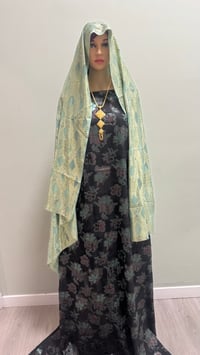 Image 1 of Black & light green/mint  black gorgoro