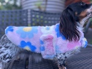 Image of Flower Power Fur Coat