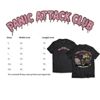 Image 4 of Panic Attack Club  T-Shirt