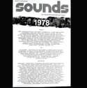 'SOUNDS 1978' - BOOK 