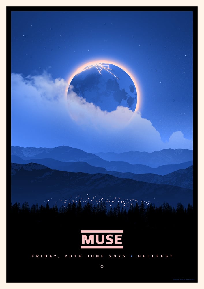 Image of Muse Hellfest 2025 (White Metallic Edition)