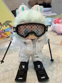 Image 1 of LABUBU SKIER LV INSPIRED SET