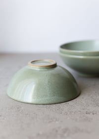 Image 3 of SAMPLE: Small shallow bowl in Pistachio