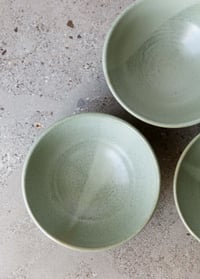 Image 1 of SAMPLE: Small shallow bowl in Pistachio