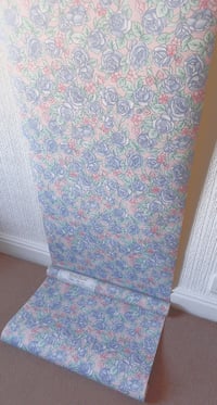 Image 3 of 1990s Vintage Shand Kydd Wallpaper Rolls - Flower Retro Floral Cottagecore 80s - (Set of 2)