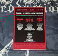 Image 2 of Tumba/Hellrot/Black Vomit 666 - Necromass Desecration - Live DVD
