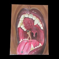 Image 2 of "Man Eater" Original Painting on Canvas