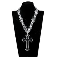 Image 1 of Phantom Cross Link Necklace