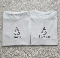 Image 2 of Ghost T-Shirts I luv u/I luv u 2  