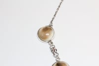 Image 5 of Vintage Artisan Made Sterling Silver, Operculum Necklace - Hand Fabricated