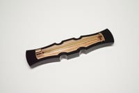 Image 7 of Victorian 14kt Yellow Gold, Carved Onyx Bar Pin, with Seed Pearl Accents - Truly an Exquisite Old...