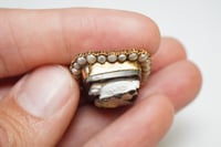 Image 6 of Early Victorian 14k Yellow Gold, High Relief Carved Stone Cameo - Lovely Lady in Profile Cameo Br...